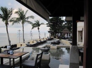 Pavilion Samui Boutique Resort is a beachfront property lounge area
