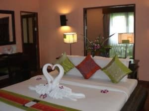 Rummana Boutique Resort Lamai bedroom on arrival