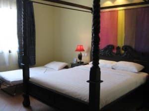 Bougainvillier Hotel bed