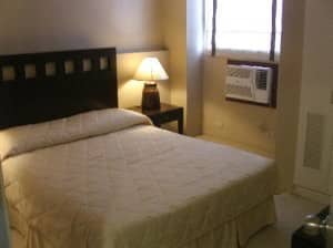 LPL suite greenbelt room and bed