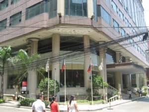 Makati Palace Hotel exterior building