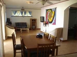 Nirvana Beach resort living room
