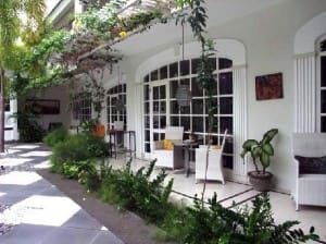 Casa Artista Bali courtyard