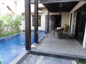Villa De Daun Hotel private pool