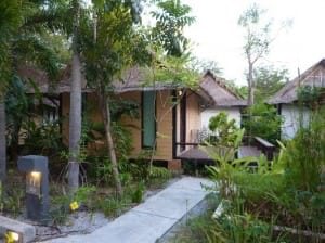 Inrawadee Resort Jomtien exterior of the bungalows