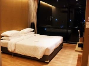 At Mind Serviced Residence Pattaya bedroom with a view