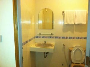 Casa Jip Guesthouse toilet and bathroom view Patong Phuket