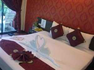 Manohra Cozy Village Kata Phuket bed