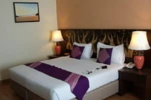 Sabai Empress Pattaya bed and room