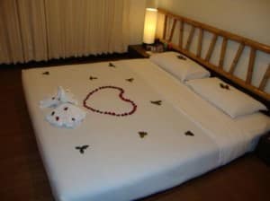 Bamboo House Phuket Hotel bed view