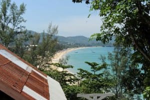 Karon Cliff Contemporary Boutique Bungalows view from hotel room