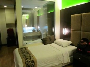 darjelling-boutique cosy rooms with open bathroom